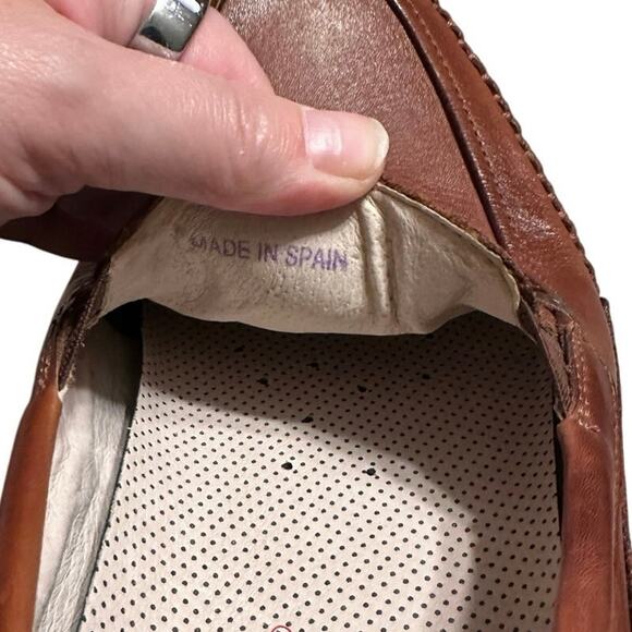 Pikolinos Men’s Leather Slip On Loafers Brown size 9-9.5 - Picture 6 of 9